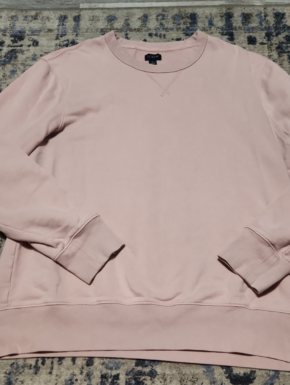 J. Crew Women's Crewneck Sweatshirt - Dusty Pink